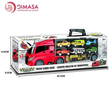 Cargar imagen en el visor de la galería, Camión transporta coches juguete