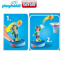 Cargar imagen en el visor de la galería, Canasta baloncesto Playmobil