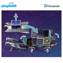 Cargar imagen en el visor de la galería, carro con caballos Playmobil