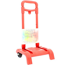 Cargar imagen en el visor de la galería, Carro porta mochilas rojo escolar plegable