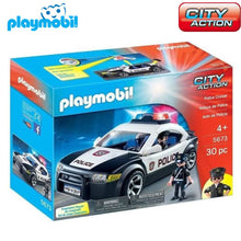 Cargar imagen en el visor de la galería, Coche de policía Playmobil 5673 luces y sonidos City Action