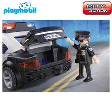 Cargar imagen en el visor de la galería, coche de policía Playmobil 5673