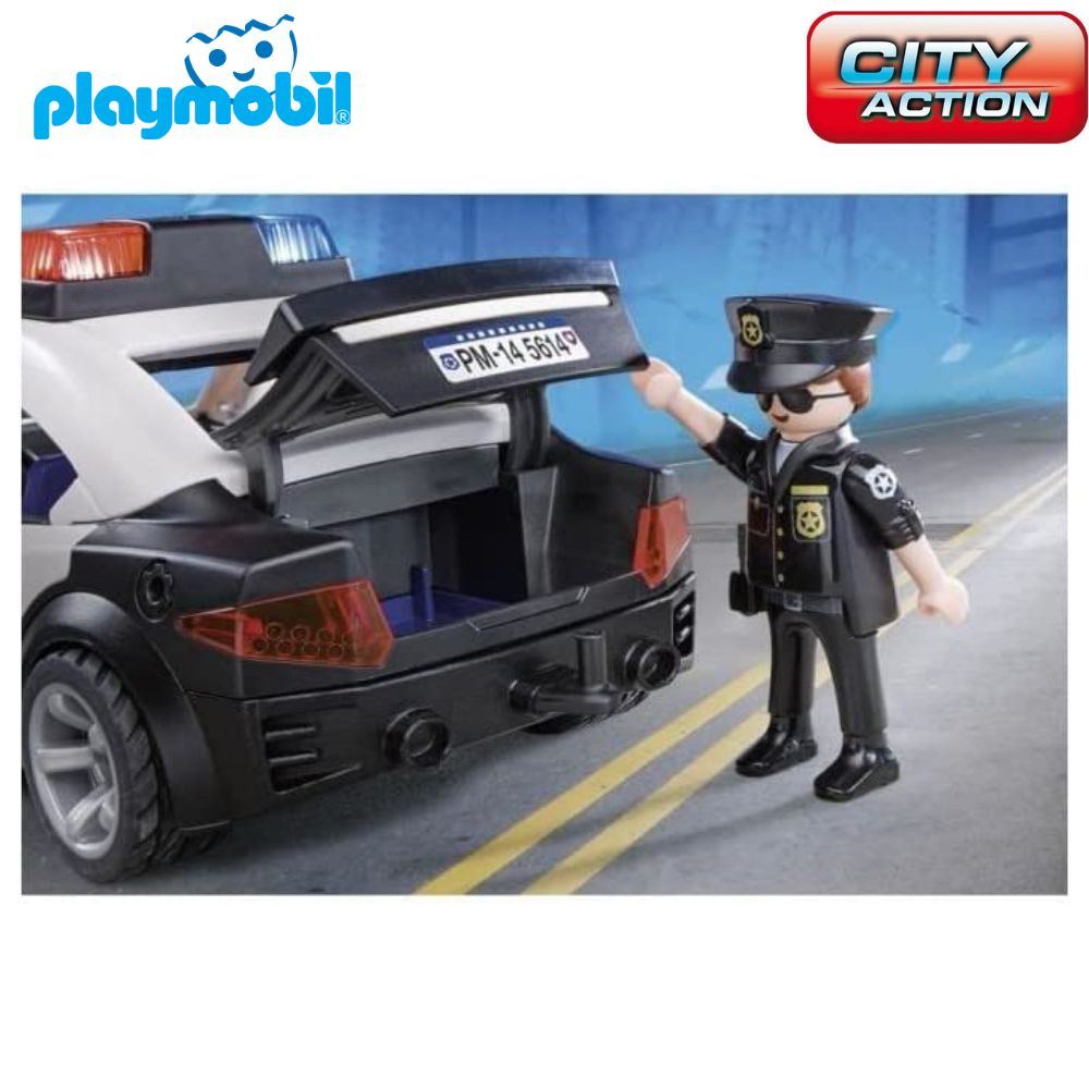 Coche de policía Playmobil (5673) City Action – MANCHATOYS