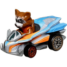 Cargar imagen en el visor de la galería, Coche Rocket Raccoon Guardianes de la Galaxia Racer Verse Hot Wheels Marvel