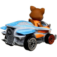 Cargar imagen en el visor de la galería, Coche Rocket Raccoon Guardianes de la Galaxia Racer Verse Hot Wheels Marvel