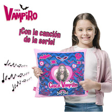Cargar imagen en el visor de la galería, Cojín musical chica Vampiro