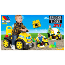 Cargar imagen en el visor de la galería, Camión correpasillos y andador con bloques Molto