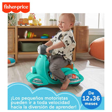 Cargar imagen en el visor de la galería, Correpasillos moto Fisher Price