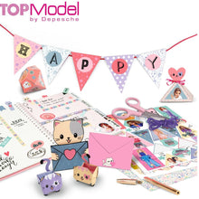 Cargar imagen en el visor de la galería, Cuaderno HTM TopModel pegatinas