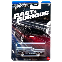 Cargar imagen en el visor de la galería, Fast Furious coche De Tomaso Pantera Hot Wheels