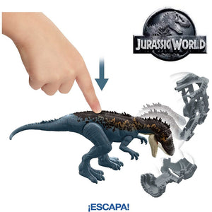 dinosaurio Carcharodontosaurus escapista Jurassic World