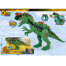 Cargar imagen en el visor de la galería, Dinosaurio con rugidos y luces T-Rex