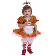 Cargar imagen en el visor de la galería, disfraz galleta jengibre bebe marrón