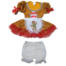 Cargar imagen en el visor de la galería, disfraz galleta de jengibre para 12 meses