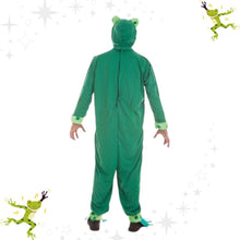 Cargar imagen en el visor de la galería, disfraz invierno rana sapo verde pijama