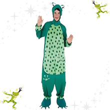 Cargar imagen en el visor de la galería, disfraz pijama adolescente sapo adulto