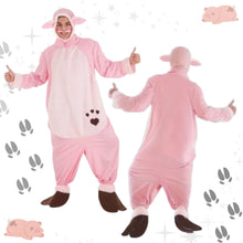 Cargar imagen en el visor de la galería, disfraz pijama cerdo adolescente