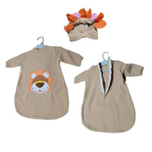 Cargar imagen en el visor de la galería, disfraz saco bebe leon