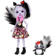Cargar imagen en el visor de la galería, Enchantimals Sage Skunk y Caper muñeca y mascota