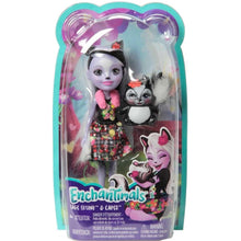 Cargar imagen en el visor de la galería, Enchantimals Sage Skunk y Caper muñeca y mascota