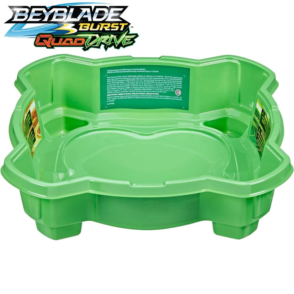 Estadio Beyblade Burst Quad Drive verde – MANCHATOYS