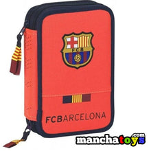 Cargar imagen en el visor de la galería, Estuche FC Barcelona plumier doble Barça