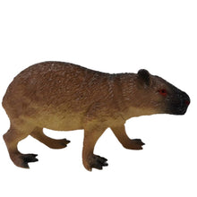 Cargar imagen en el visor de la galería, Figura carpincho de juguete 12 cm animal del bosque