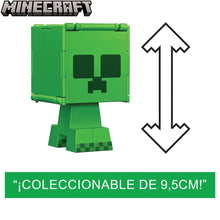 Cargar imagen en el visor de la galería, figura creeper minecraft 2 en 1