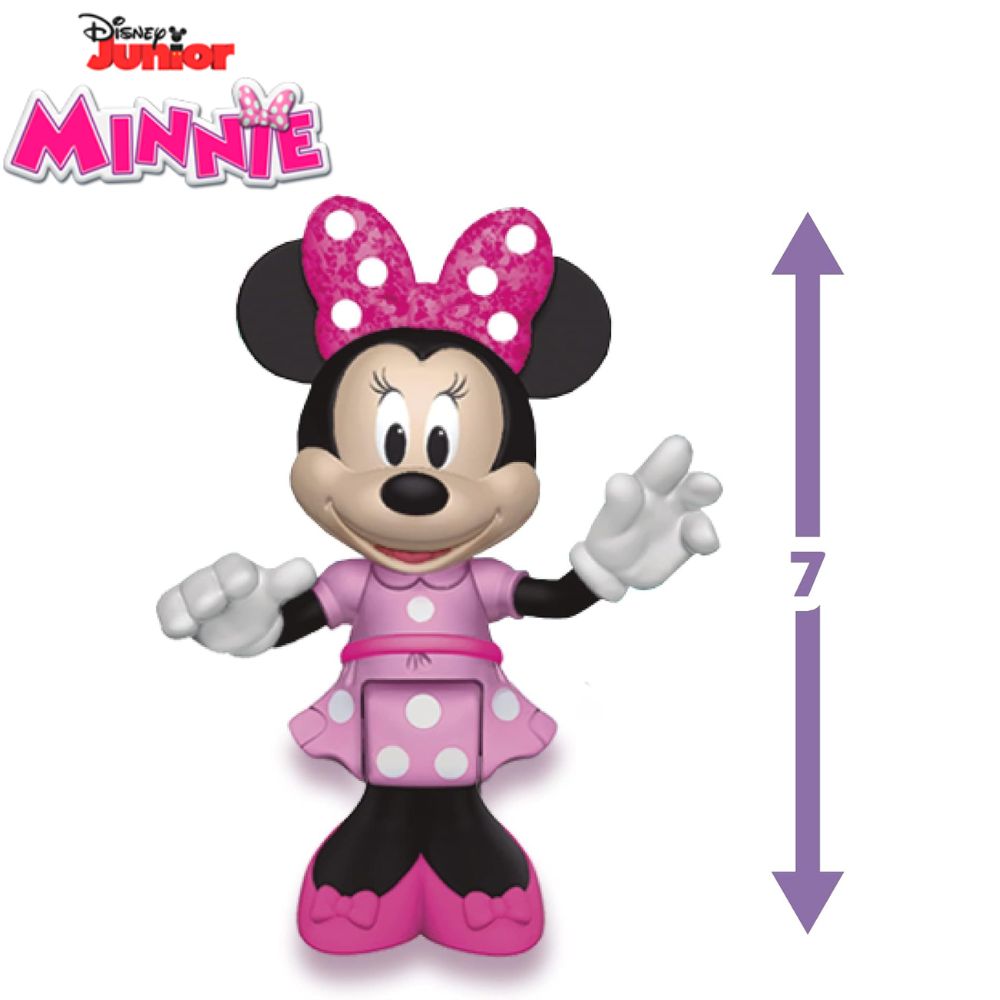 Minnie Mouse Figura Articulada 7cm