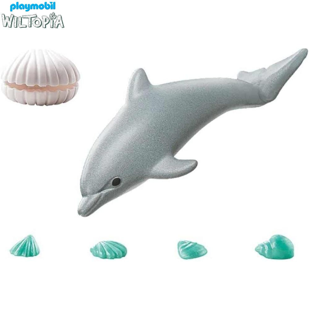 PLAYMOBIL Wiltopia 71068 - Cucciolo Di Delfino, Giocattolo Ecologico Nuovo In Scatola