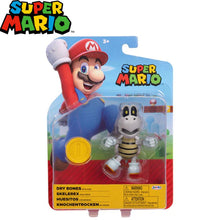 Cargar imagen en el visor de la galería, figura huesitos con moneda super mario