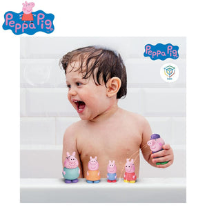 Figuras para el baño familia Peppa Pig