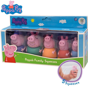 Figuras Peppa Pig para el baño