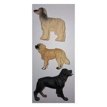 Cargar imagen en el visor de la galería, Figuras perro afgano Golden Retriever y Rowina Hound