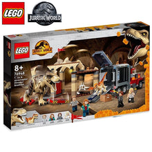 Cargar imagen en el visor de la galería, Fuga de los dinosaurios T-Rex y atrocirraptor Lego Jurassic World 76948
