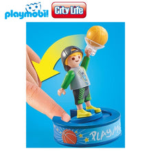 Cargar imagen en el visor de la galería, Gimnasio Playmobil con canasta