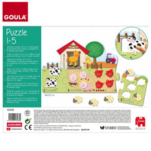Cargar imagen en el visor de la galería, Goula puzzle 2 años