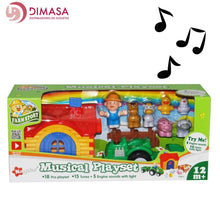 Cargar imagen en el visor de la galería, Granja juguete tractor con sonidos para bebés