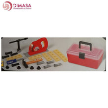 Cargar imagen en el visor de la galería, Maletín herramientas de juguete con sierra 22 piezas-