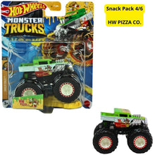 Cargar imagen en el visor de la galería, Hot Wheels Monster trucks snack pack HW Pizza Co 1:64 4/6