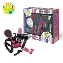 Cargar imagen en el visor de la galería, Juego de peluquería con secador de juguete