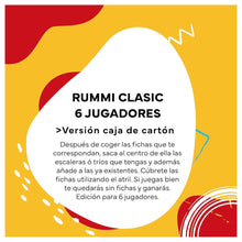 Cargar imagen en el visor de la galería, Juego Rummi Clasic 6 jugadores Cayro