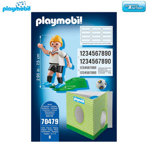 Jugador fútbol Alemania Playmobil 70479