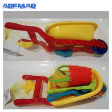 Cargar imagen en el visor de la galería, juguete playa carretilla y cubo arena