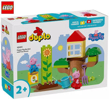 Cargar imagen en el visor de la galería, Lego 10431 jardín y casa del árbol Peppa Pig Duplo