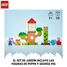 Cargar imagen en el visor de la galería, Lego 10431 jardín y casa del árbol Peppa Pig