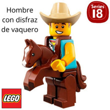 Cargar imagen en el visor de la galería, Lego cowboy serie 18 minifigures
