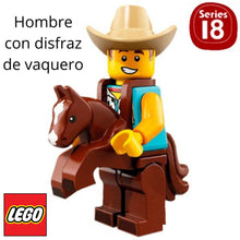 Cargar imagen en el visor de la galería, Lego cowboy serie 18 minifigures