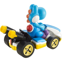 Cargar imagen en el visor de la galería, Light-Blue Yoshi Mario Kart Hot Wheels
