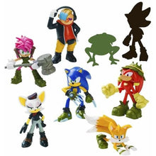 Cargar imagen en el visor de la galería, Pack de 8 figuras de Sonic coleccionables
